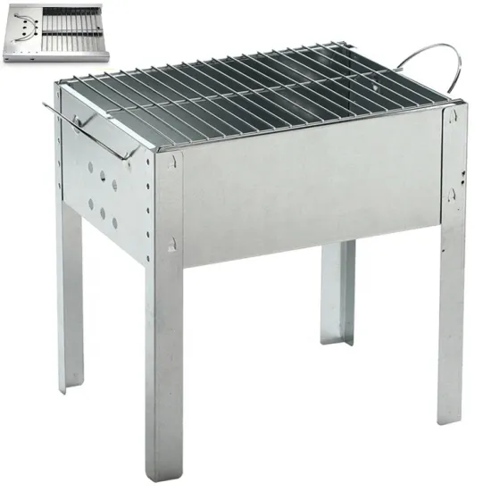 JHY Portable Tabletop Barbecue Grill: Popular Stainless Steel Outdoor Cooking Solution