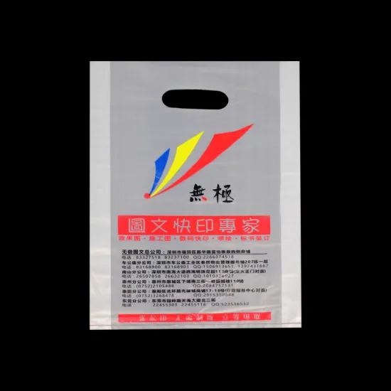 Fashion Custom Gift Package Gusset Die Cut Bag