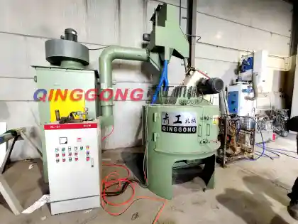 Turntable Shot Blasting Machine - Shot Blasting Machinery