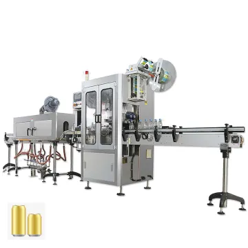 16oz Beer Can Shrink Sleeve Labeling Machine for Beer Canning Line