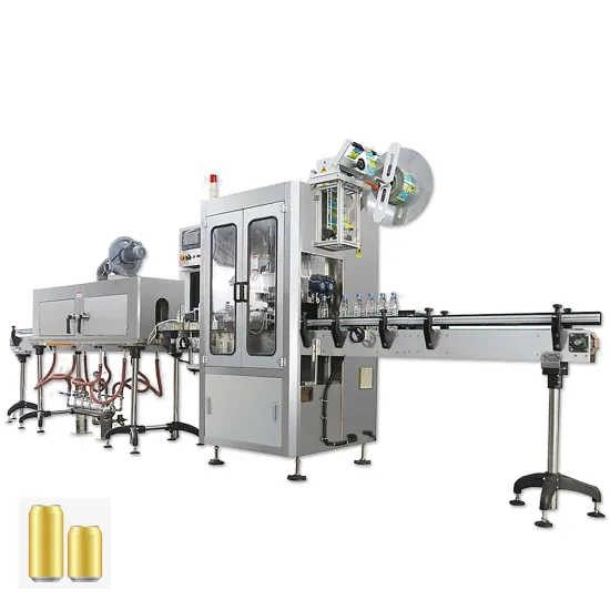 16oz Beer Can Shrink Sleeve Labeling Machine for Beer Canning Line