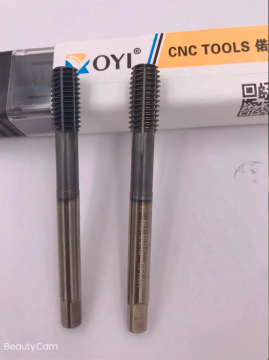 Solid carbide forming tap