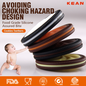 2016 manufacturer 100% fod grade silicone soft silicone baby teether