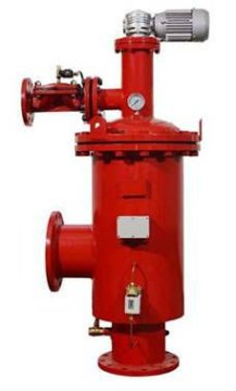 carbon steel material high efficiency water filter self-cleaning