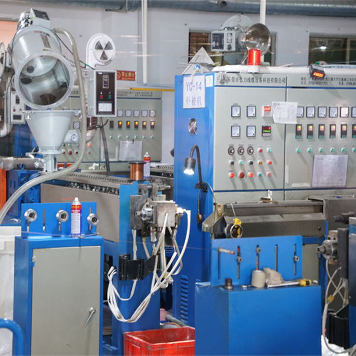 Máquina de extrusão de jaqueta a cabo PVC PU 70mm