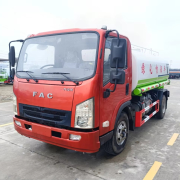 Used FAW Low Price 4*2 Liberation Linghe 6 Tons Water Tank Truck for Sale