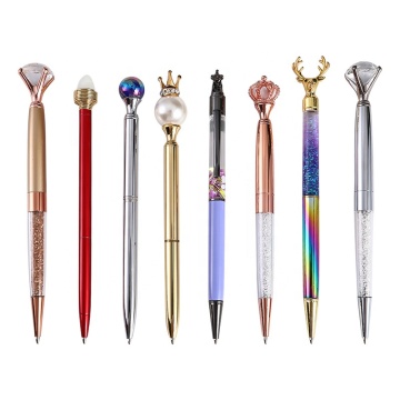 Novelty Luxury Crystal Diamond Ballpoint Pen with Engraved Logo