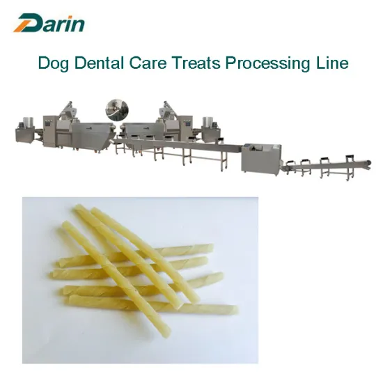 Automatic Single Screw Extrusion for Dog Chewing Gum
