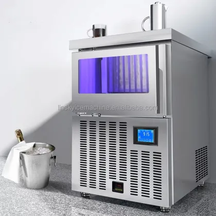Crescent Ice Maker for Coffee - 90 KGS Moon Shape Ice Machine