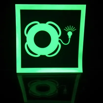 IMO SIGN WITH TEXT