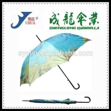 Map Design Umbrella,New Design Straight Umbrella