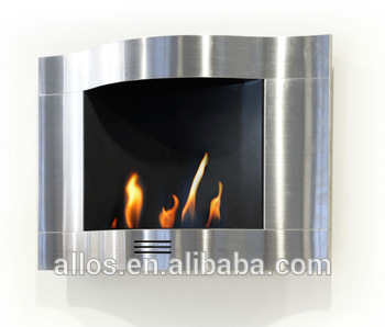 modern ethanol wall fireplace AF27