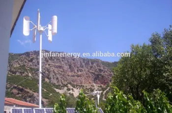1KW low rpm VAWT vertical axis wind turbine generator for home use with CE Certificate