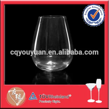 Interesting wide mouth wine glass 600ml