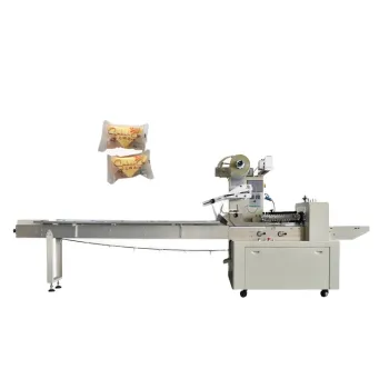 Popular Cake Mooncake Bread Bakery Pillow Type Horizontal Packing Machine in China