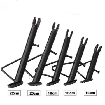 Motosiklet Yan Kickstand Park Stantları Ayaklar Destek Yan Braketi 14 16 18 20 22cm Evrensel Motosiklet Ayak Desteği