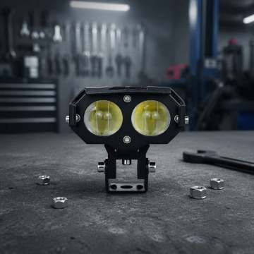 3 Inch Bar Square Rgb Motorcycle Driving Led Fog Lamp Work Light