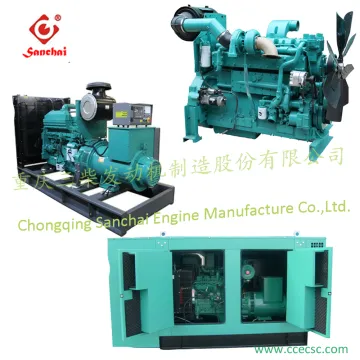 Silent Diesel Engine for Generator Set 300kw/kva-600kw/kva Powered by CCEC KTA19 Series