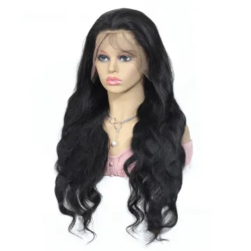 Wholesale 13X4 13X6 Body Wave Transparent Frontal Swiss Lace Front Wig Vendor Mink Cambodian Cuticle Aligned Human Hair Lace Wig