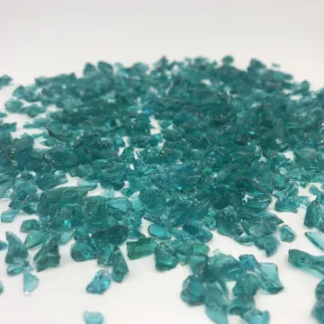 Colorful Glass Blocks for Swimming Pools and Garden Decor