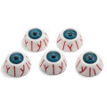 100 Stück Flatback DIY Halloween Zombie Eye Resin Cabochon Craft Scrapbooking Verschönerung Crafting Making