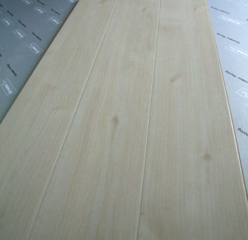 Castle Series Light Surface 12 Mm Laminate Flooring Hotels With Crystal Diamond