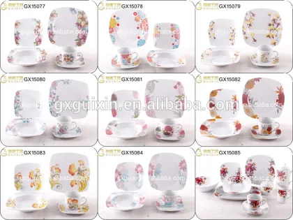 GUIXIN 20-piece Corelle Dinnerware for 4