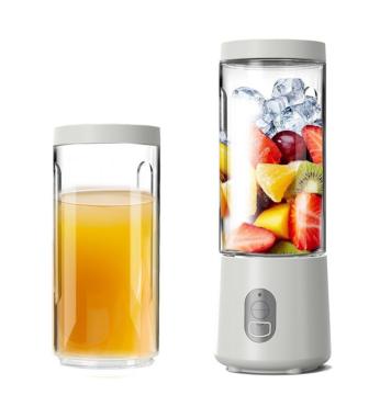 Profesional 450ml USB Juicer Buah &amp; Pengisar yang boleh dicas semula: Portable dan cekap untuk smoothies