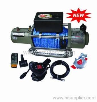 Car Winch/ 4x4 Winch 12000lbs With Rope 
