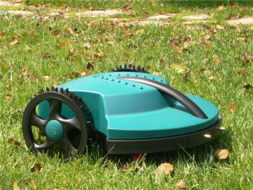 robotic electric lawn mower, lead-acid battery high efficiency robot grass cutter