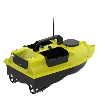 F22-BB1800: Bright Yellow Two Motors Large Fairing Bait Boat with Cruise Control