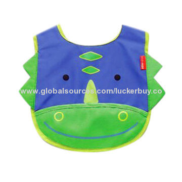 Waterproof neoprene bib with lovely design of dragon