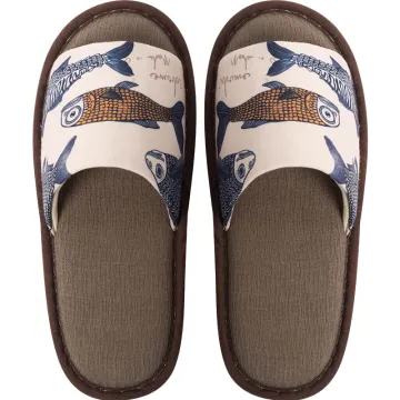 Cotton Linen Household Slippers
