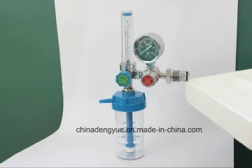 Oxygen Regulator Gas Regulator with Humidifier Medical Equipment Hospital Equipment Made in China