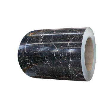 Marble precoated metal plate