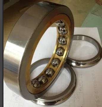 High Speed Angular Contact Ball Bearing Chrome Steel Qj213 With 90kn Static Load Rating