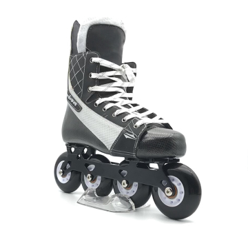 High-End IHS-200A Inline Hockey Skates with Integrated Carbon Fiber and CN;GUA Steel by Team Manufacturer