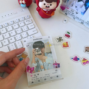 Vigreat One Piece Custom Photo Card Holder Keyrings