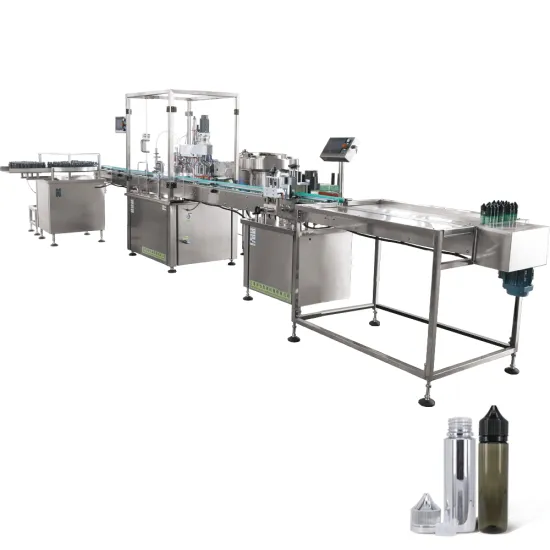 Automatic Bottling Eye Dropper Chubby Gorilla Bottle Liquid Filling Capping Machine