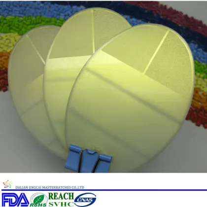 Gold colour masterbatch be used in industries