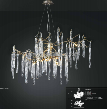 China Jansoul Custom Chandeliers with Crystal for Modern Hotel and Villa Designs