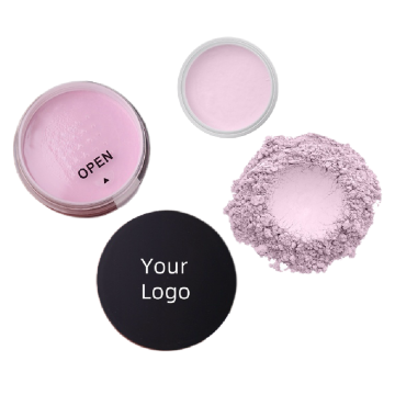 Hot Sale Long Lasting Oil Control Waterproof Face Primer Concealer Makeup Base Lavender Matte Setting Powder