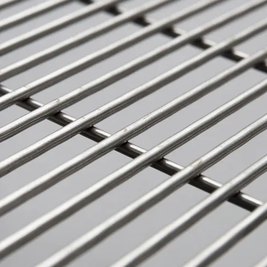 High-security welded wire fence panels