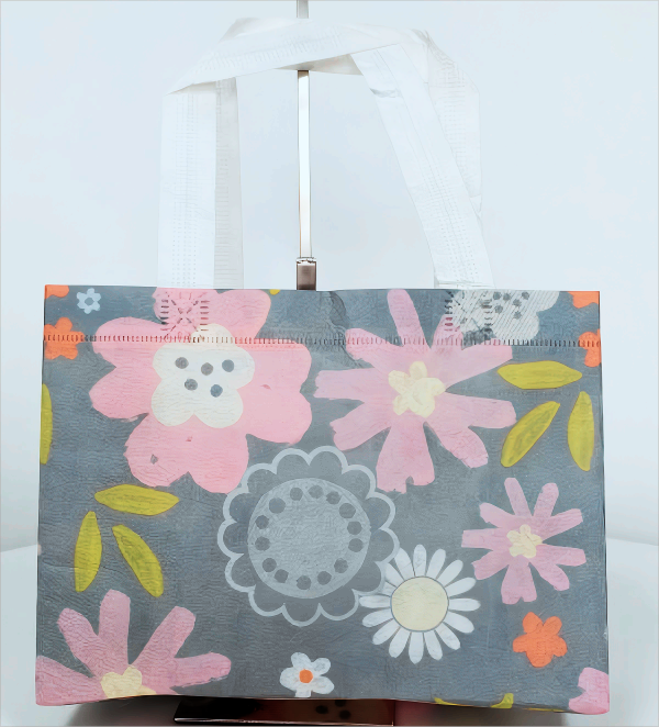 Custom biodegradable water-soluble non-woven bags