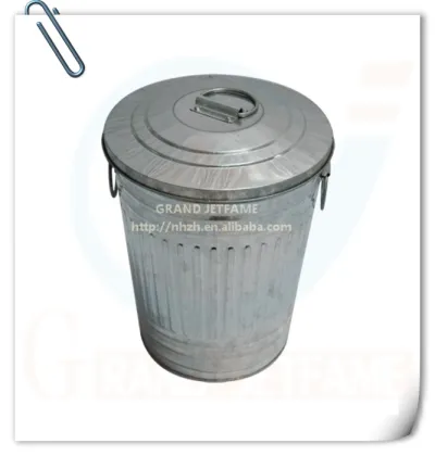 outdoor big metal garbage container used containers