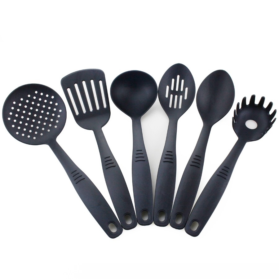 6 peças de cozinha de nylon conjunto utensílio de cozinha