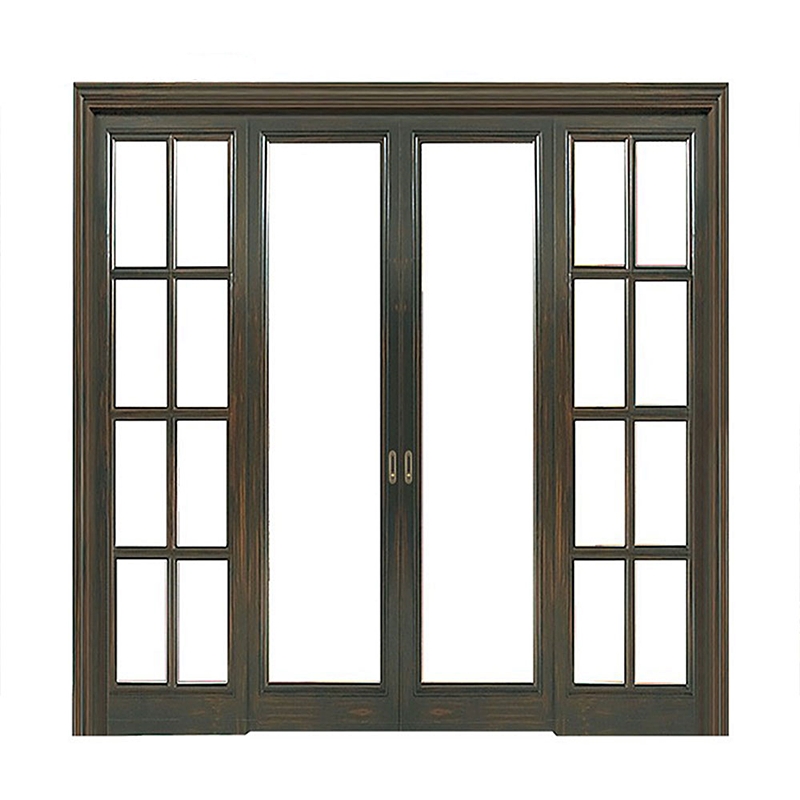 Exterior Entry Solid Sliding Wood Door