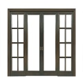 Exterior Entry Solid Sliding Wood Door