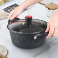 QueenTime Stock Pots For Kitchen Cooking Pot Nonstick Soup Pot Cooking Utensil Saucepan For Gas Induction Cooker Cookware