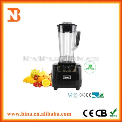 Commercial blender plastic jar blender machine